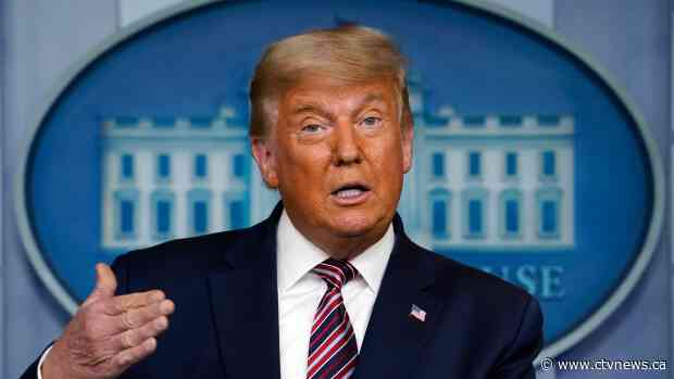 Trump steps to podium, baselessly attacks U.S. election