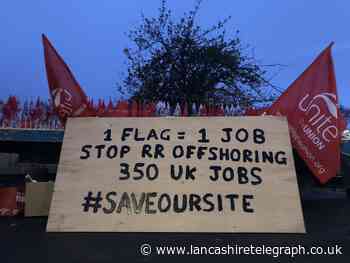 Rolls-Royce: First day of strikes at Barnoldswick plant