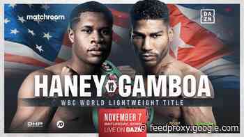 Live Stream: Devin Haney vs. Yuriorkis Gamboa Weigh In