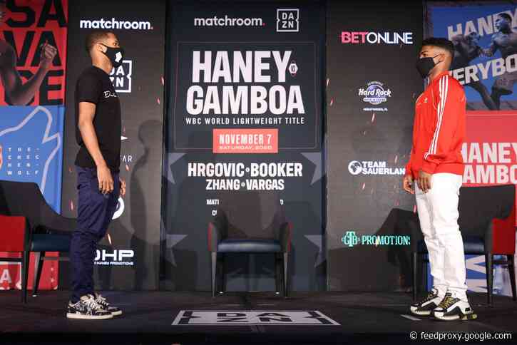 Devin Haney wants “blowout” against Yuriorkis Gamboa