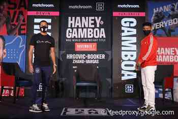 Devin Haney vs. Gamboa  final press conference quotes