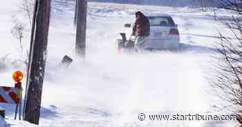 Why does St. Paul leave alley snowplowing to its residents?