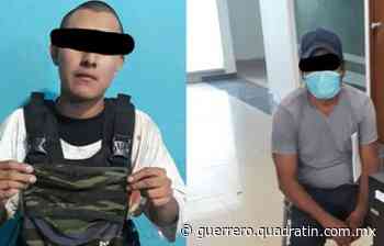 Detienen a 2 jóvenes con marihuana, pasamontaña y machete en Ometepec - Quadratin Guerrero