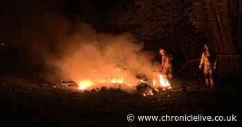 Fireworks and missiles thrown at firefighters in sickening Bonfire Night attacks