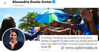 Alexandria-Ocasio Cortez beantwoordt Twitter-vraag van Shell hard en scherp