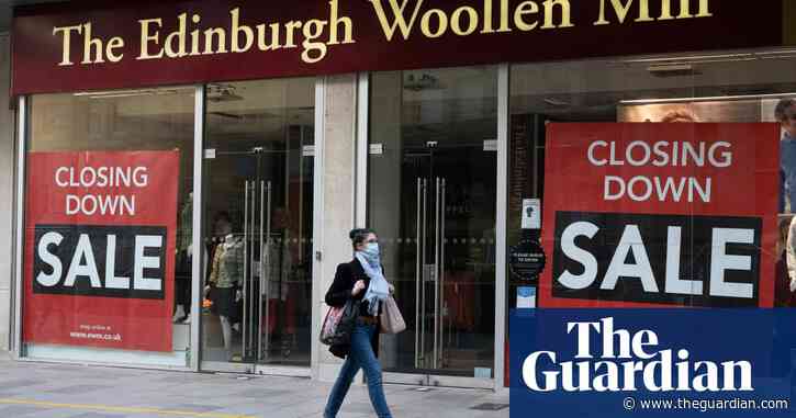 Edinburgh Woollen Mill and Ponden Home collapse with loss of 860 jobs