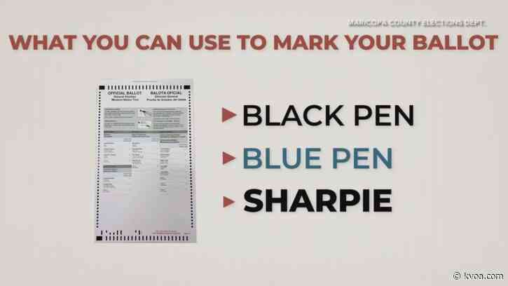 No evidence Sharpie issue kept votes from being counted in Arizona