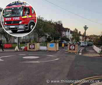 Harrow LTNs criticised as fire engine blocked by planters