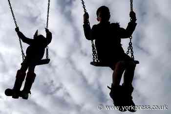 Teenager stuck in playground train in York