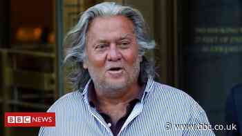 US election: Bannon Twitter account banned amid clampdown