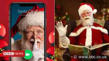 Santa to visit virtually as Christmas grottos cancelled