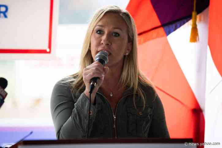 Congress' QAnoner is already picking fights with her Republican colleagues