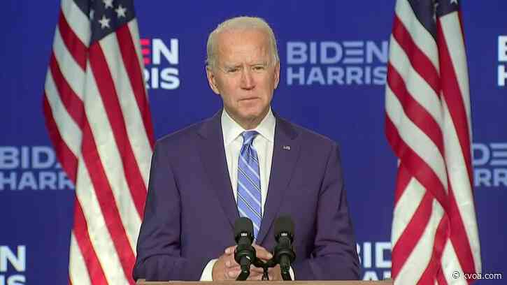 Joe Biden: ‘We’re going to win this race’