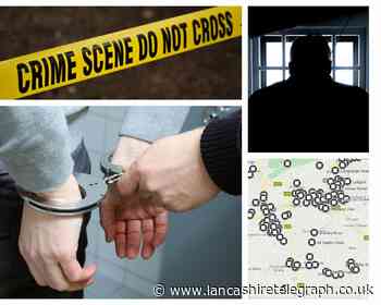 East Lancashire crimes reported in September