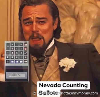 Nevada Counting Ballots Laughing Leo – Meme
