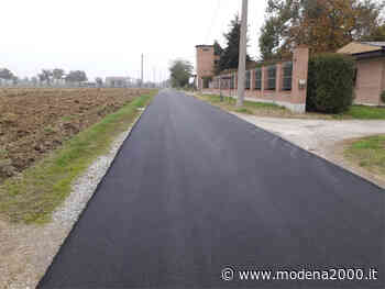 Numerosi interventi di manutenzione stradale a Formigine e frazioni - Modena 2000