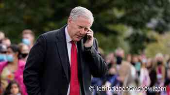 Trump chief of staff Meadows diagnosed with COVID-19 - Lethbridge News Now