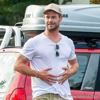 Chris Hemsworth Shows Off His Massive Muscles In New Vacation Photos - E! NEWS