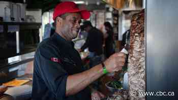 One very Toronto dish: Poutine with jerk chicken made shawarma-style