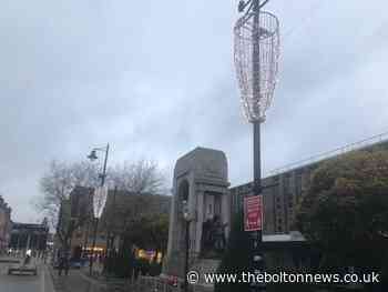 Christmas lights and decorations seen going up in Bolton - The Bolton News