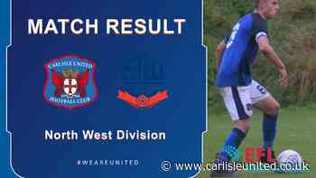 YOUTH: United 2 - 0 Bolton - News - carlisleunited.co.uk