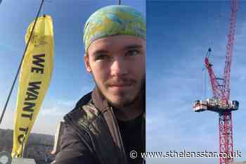 Teenager climbs Norwich crane in Extinction Rebellion protest - St Helens Star