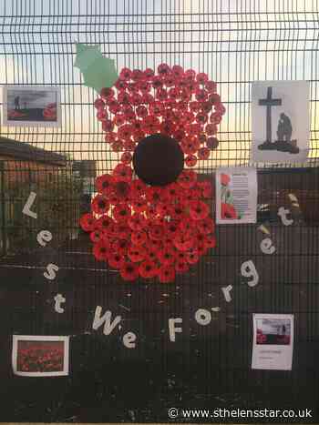 The brilliant pictures of poppy decorations ahead of Remembrance Sunday - St Helens Star