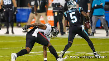 Falcons' Charles Harris won't face fine or suspension for illegal hit on Teddy Bridgewater, per report
