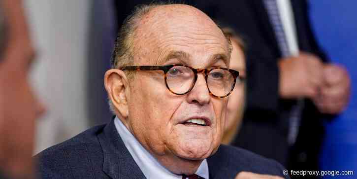 Rudy Giuliani releases politics video pausing for a sponsored cigar commercial and blaming Fox News for Trump's defeat