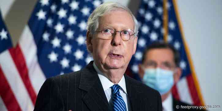 Mitch McConnell insists there will 'of course' be a peaceful transfer of power, breaking with Trump who would not commit to one