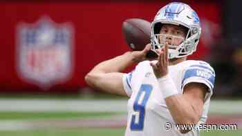 Lions QB Stafford activated off COVID-19 list