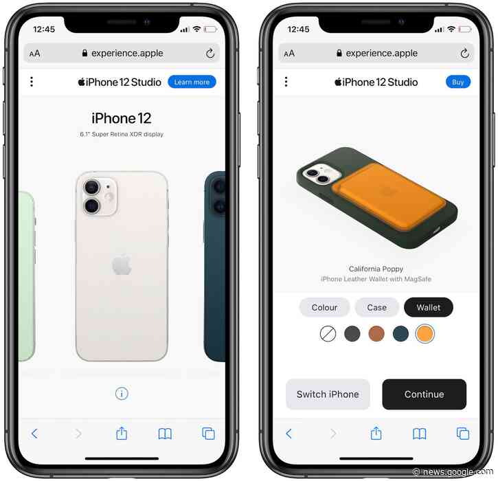 Apple Launches 'iPhone 12 Studio' for Mixing and Matching MagSafe Cases and Wallets - MacRumors
