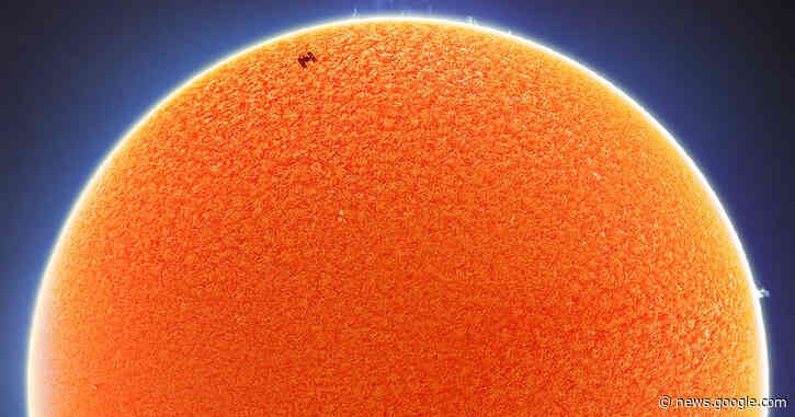 Stunning Photographs Capture the International Space Station Traveling Across the Sun and Moon - Colossal