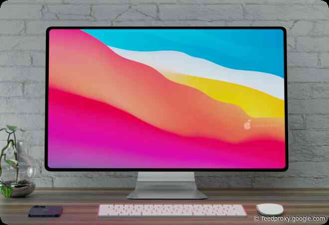 Renders of Apple silicon-powered iMac (2021) are drool-worthy