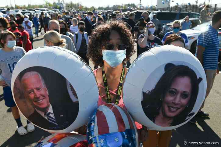 Joe Biden says ‘time to put the anger and the harsh rhetoric behind us’ in first statement as president elect