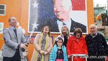 A small Irish town claims victory after Biden wins