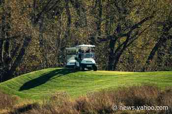 As his reelection bid collapses, Trump goes golfing