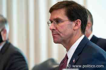 Trump expected to keep Esper at the Pentagon despite clashes