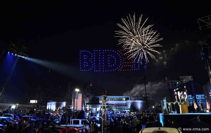 Coldplay’s ‘A Sky Full Of Stars’ soundtracks Joe Biden’s victory fireworks