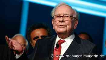 Warren Buffett kauft eigene Aktien im Rekordvolumen