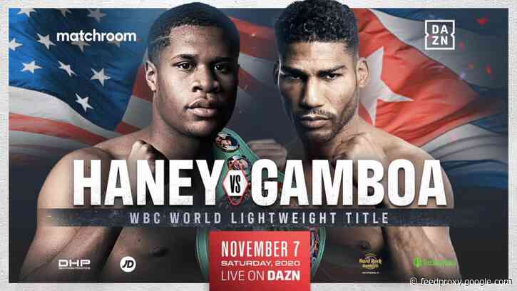 Boxing Results: Devin Haney defeats Yuriorkis Gamboa by 12 round decision