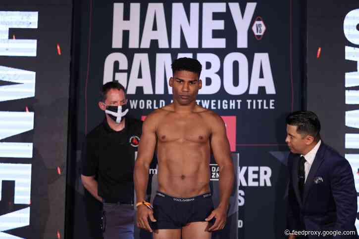 Yuriorkis Gamboa ready to pull off an upset against Devin Haney 