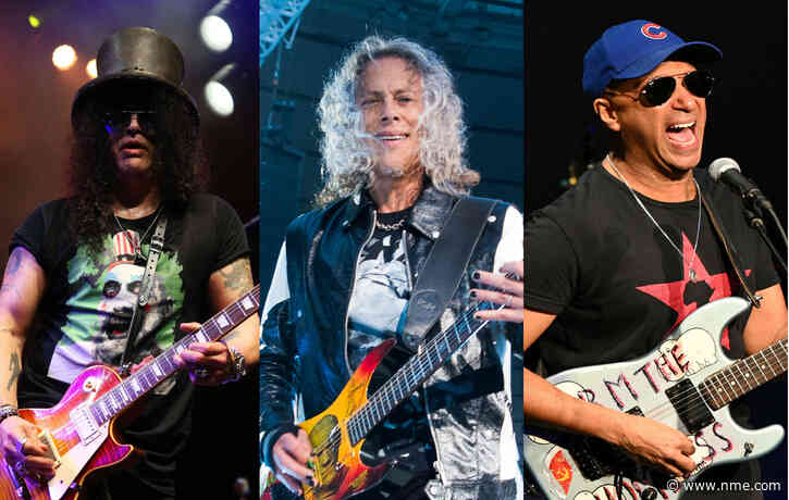 Slash, Kirk Hammett and Tom Morello perform Eddie Van Halen tribute at 2020 Rock and Roll Hall of Fame ceremony
