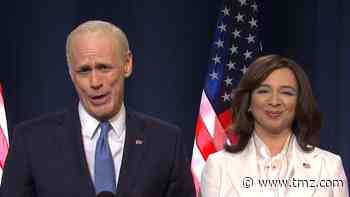 'SNL' Spoofs Presidential Election with Biden, Harris and Trump