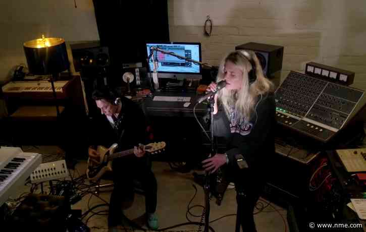 Watch The Kills play ‘Raise Me’ from their home studio on ‘James Corden’
