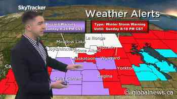 Winter storm warning: Nov. 8 Saskatchewan weather outlook