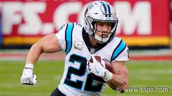 Christian McCaffrey scores on first drive back with Panthers
