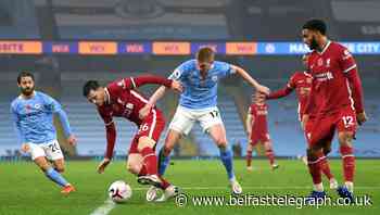 Manchester City and Liverpool share spoils after Kevin De Bruyne penalty miss