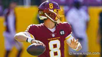 Washington QB Allen (ankle) carted off, Smith in