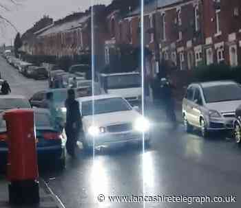 Video shows Mercedes being driven erratically in Blackburn street